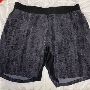 Men’s Lululemon shorts with liner